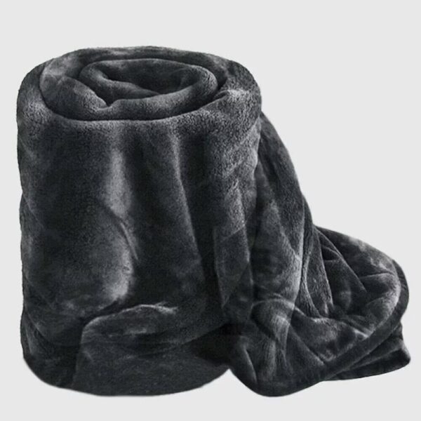 Luxurious King Fleece Mink Throw Blanket - 200cm x 240cm