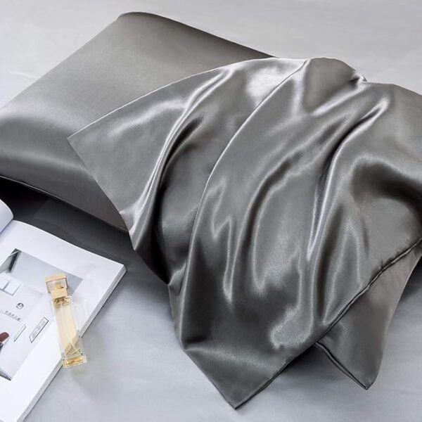 Luxurious Satin Pillowcases – 4 Pack for Hair & Skin | Soft & Silky with Envelope Closure, - Image 3