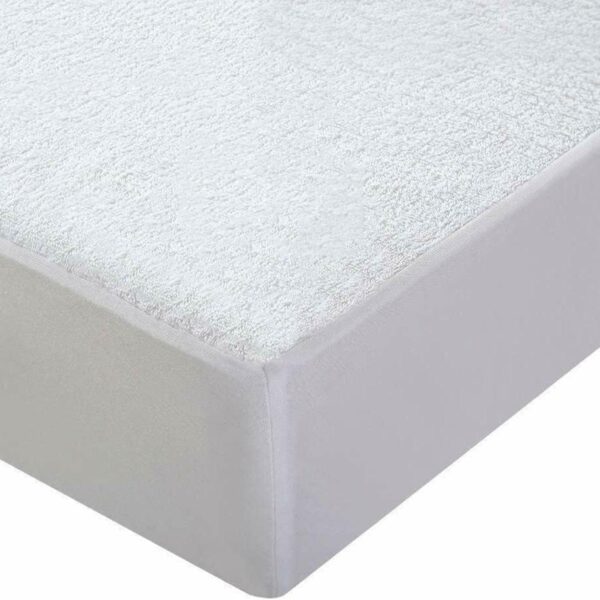 Waterproof Terry Towel Mattress Protector with FREE Pillow Protector Pairs Fitted Bed Cover with Waterproof Bed Accessories (in All UK Sizes) - Image 5